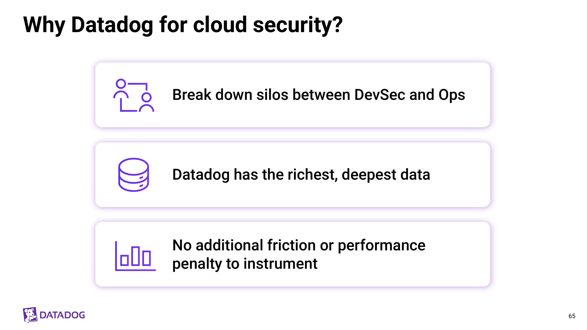 why for cloud security | Datadog