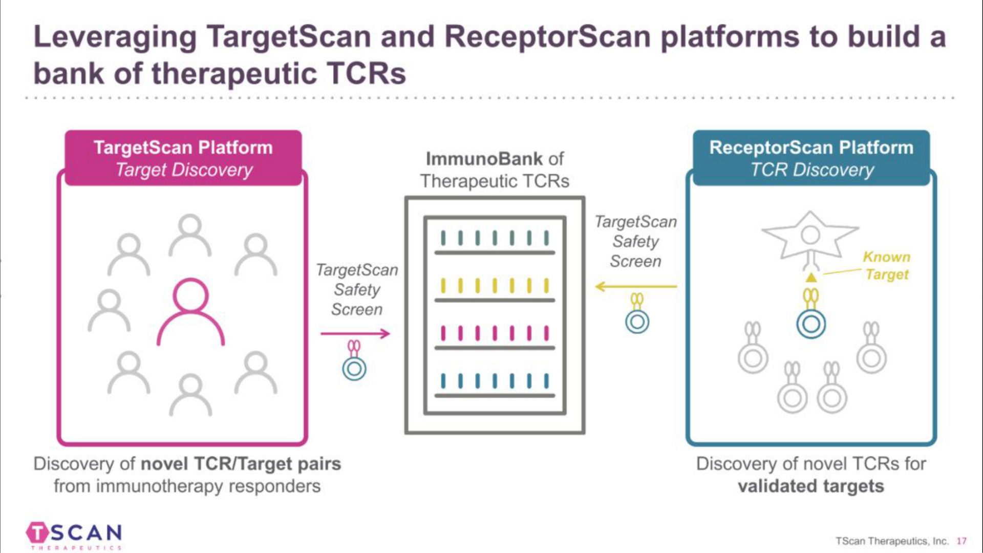 leveraging and platforms to build a bank of therapeutic | TScan Therapeutics