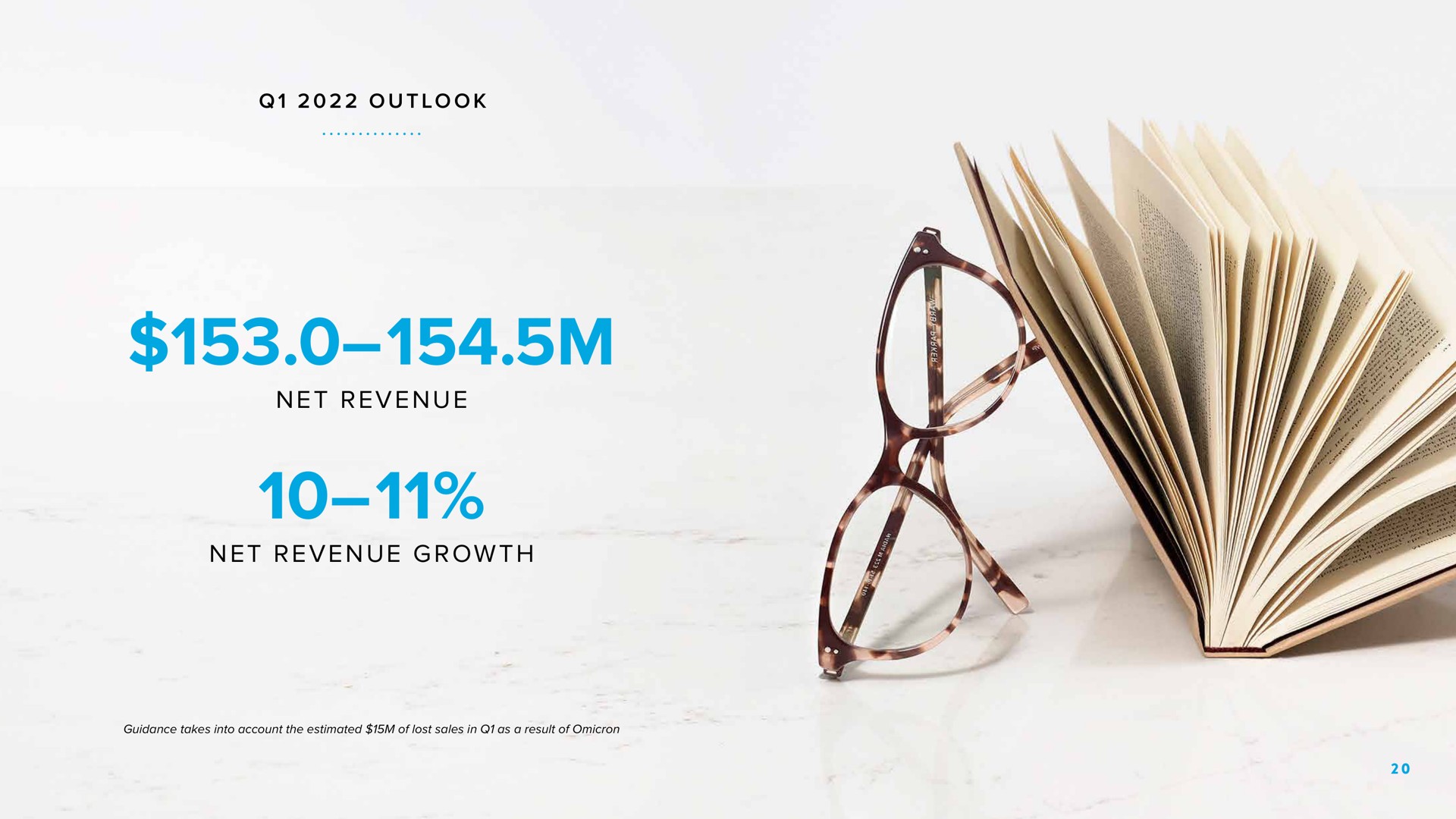 outlook net revenue net revenue growth | Warby Parker