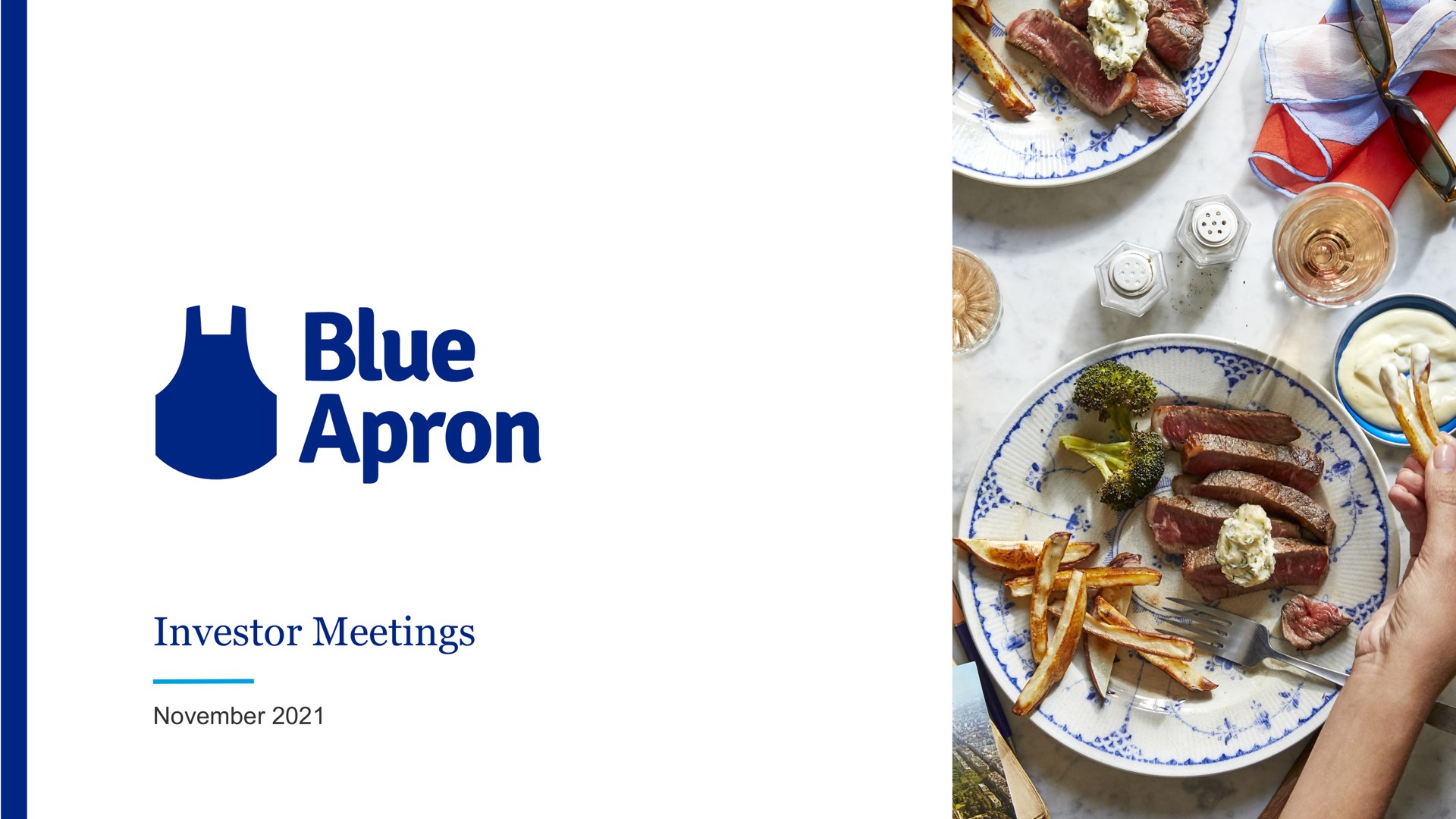 investor meetings blue apron | Blue Apron