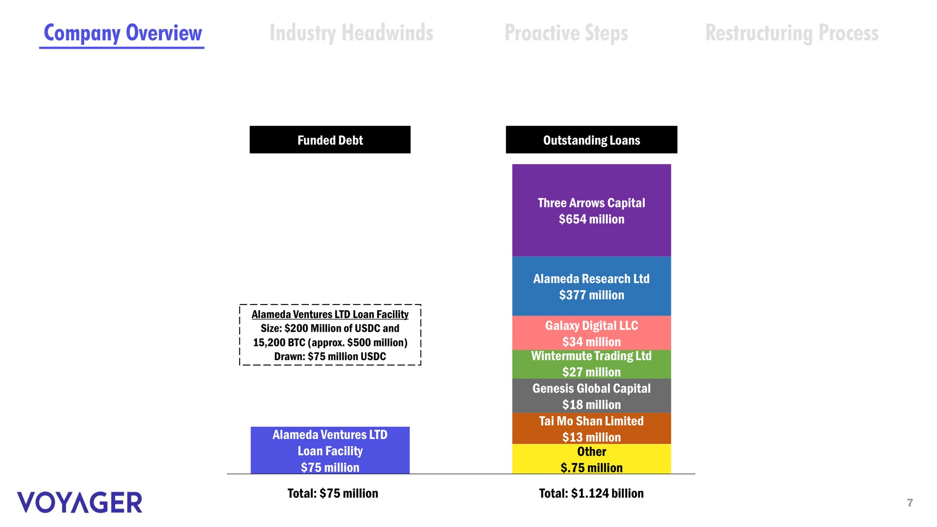 company overview industry steps process size million of and | Voyager Digital