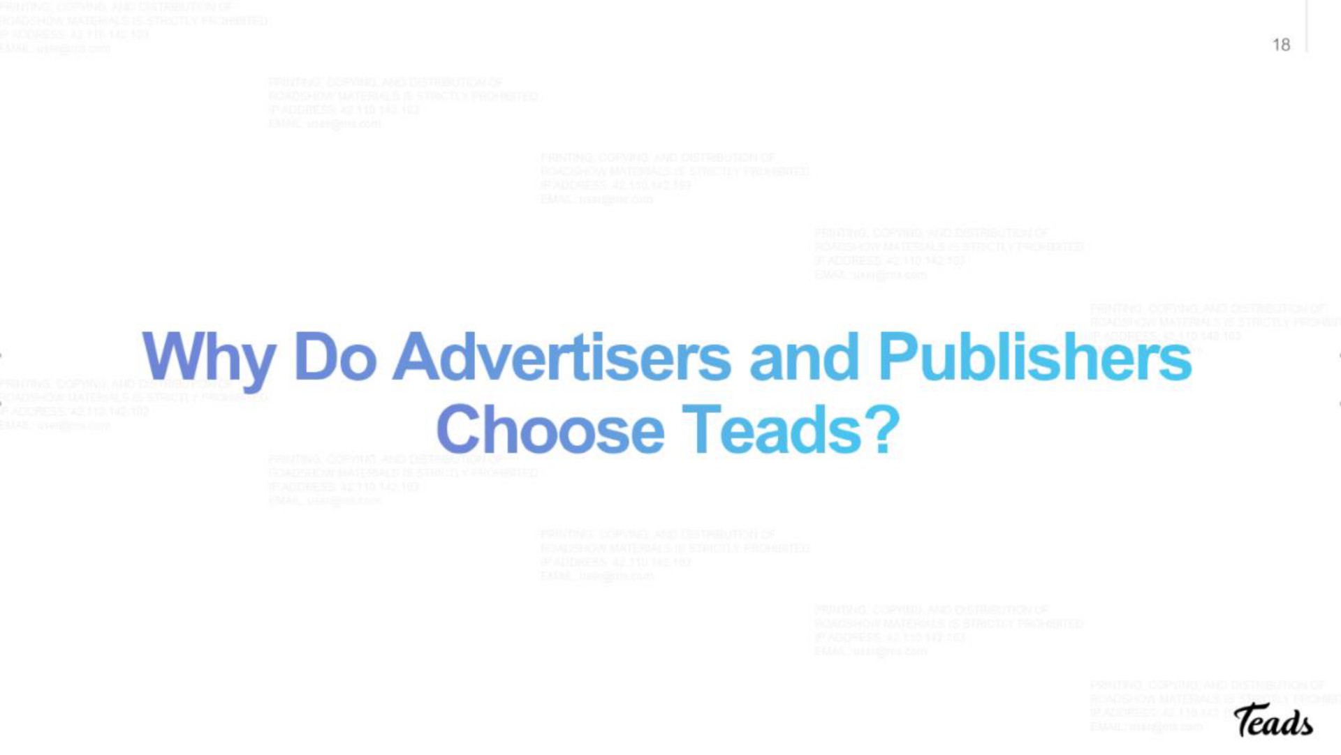 why do advertisers and publishers choose | Teads