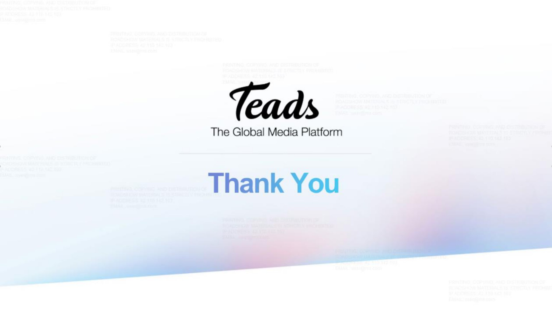 thank | Teads