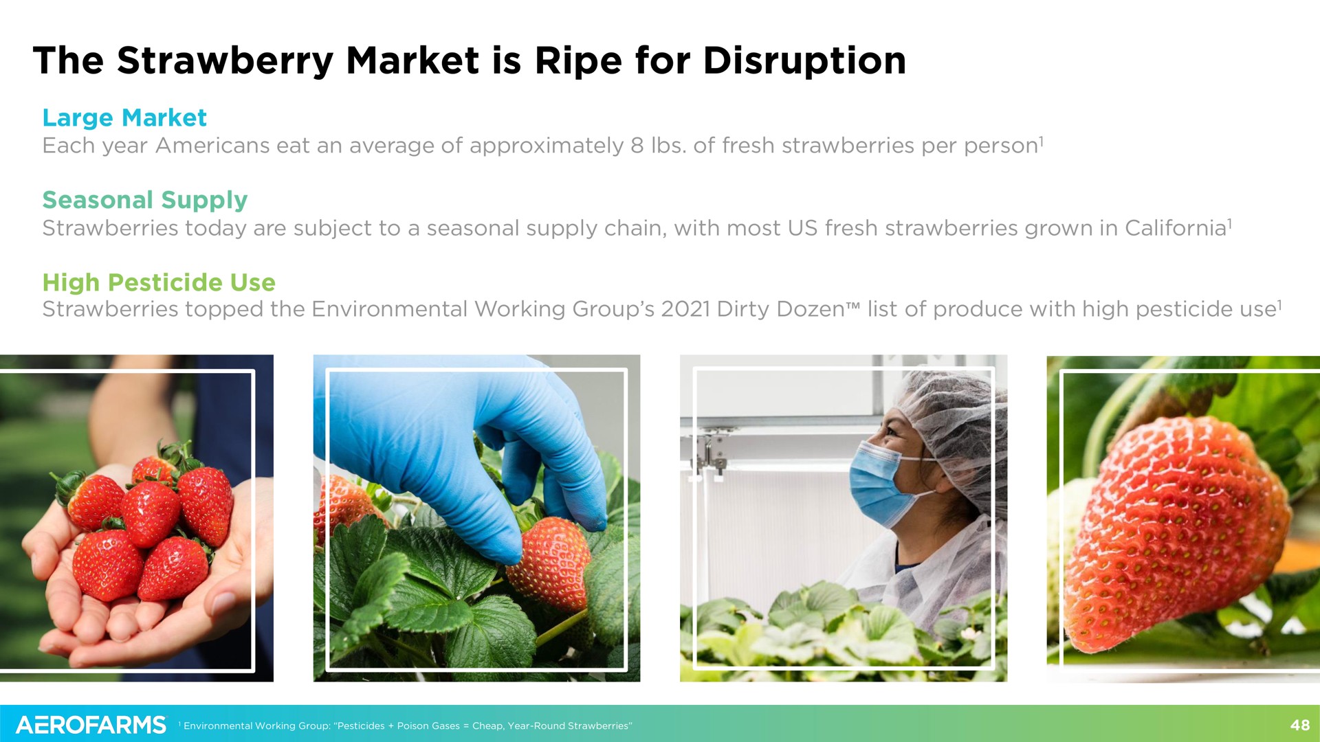 the strawberry market is ripe for disruption | AeroFarms