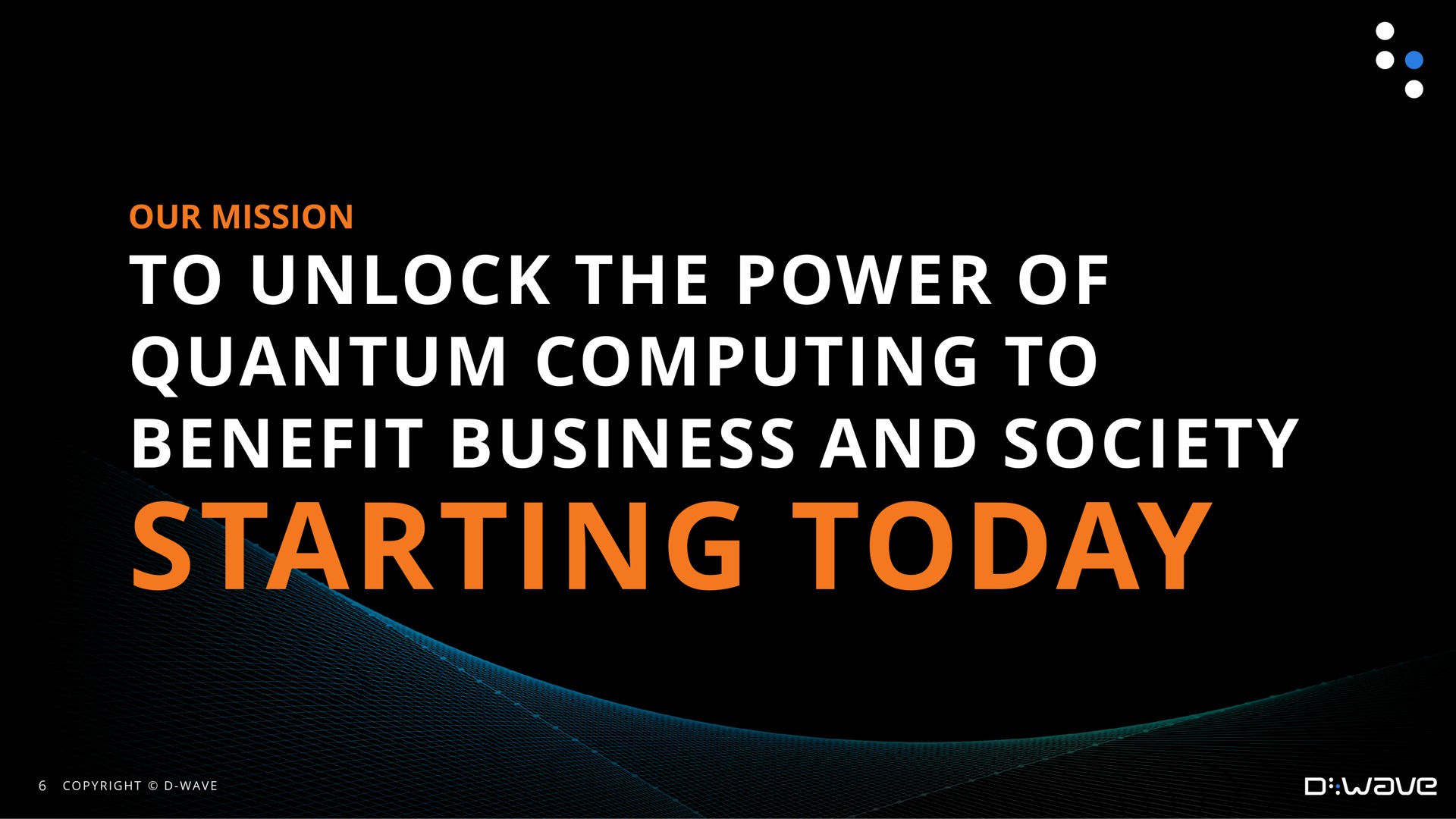 to unlock the power of quantum computing to benefit business and society starting today | D-Wave