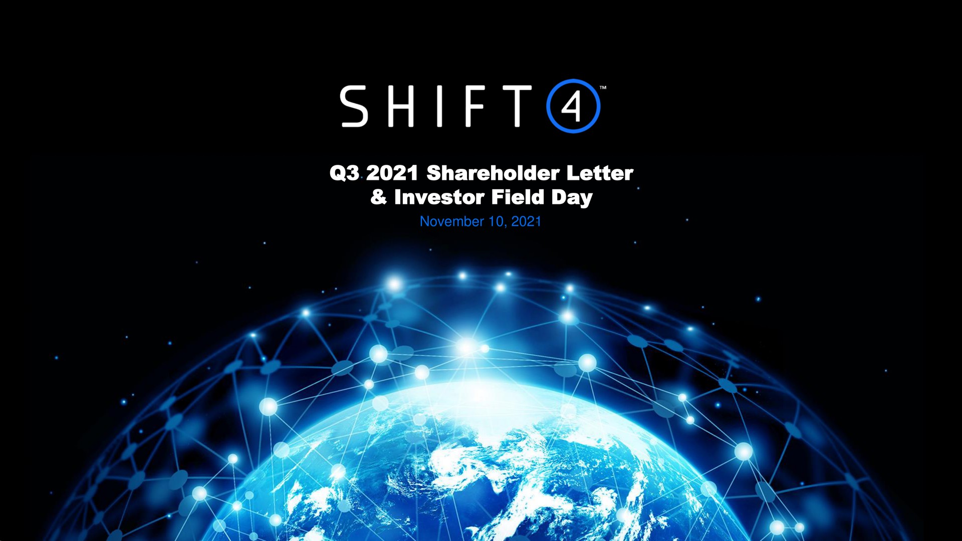 shareholder letter investor field day me | Shift4