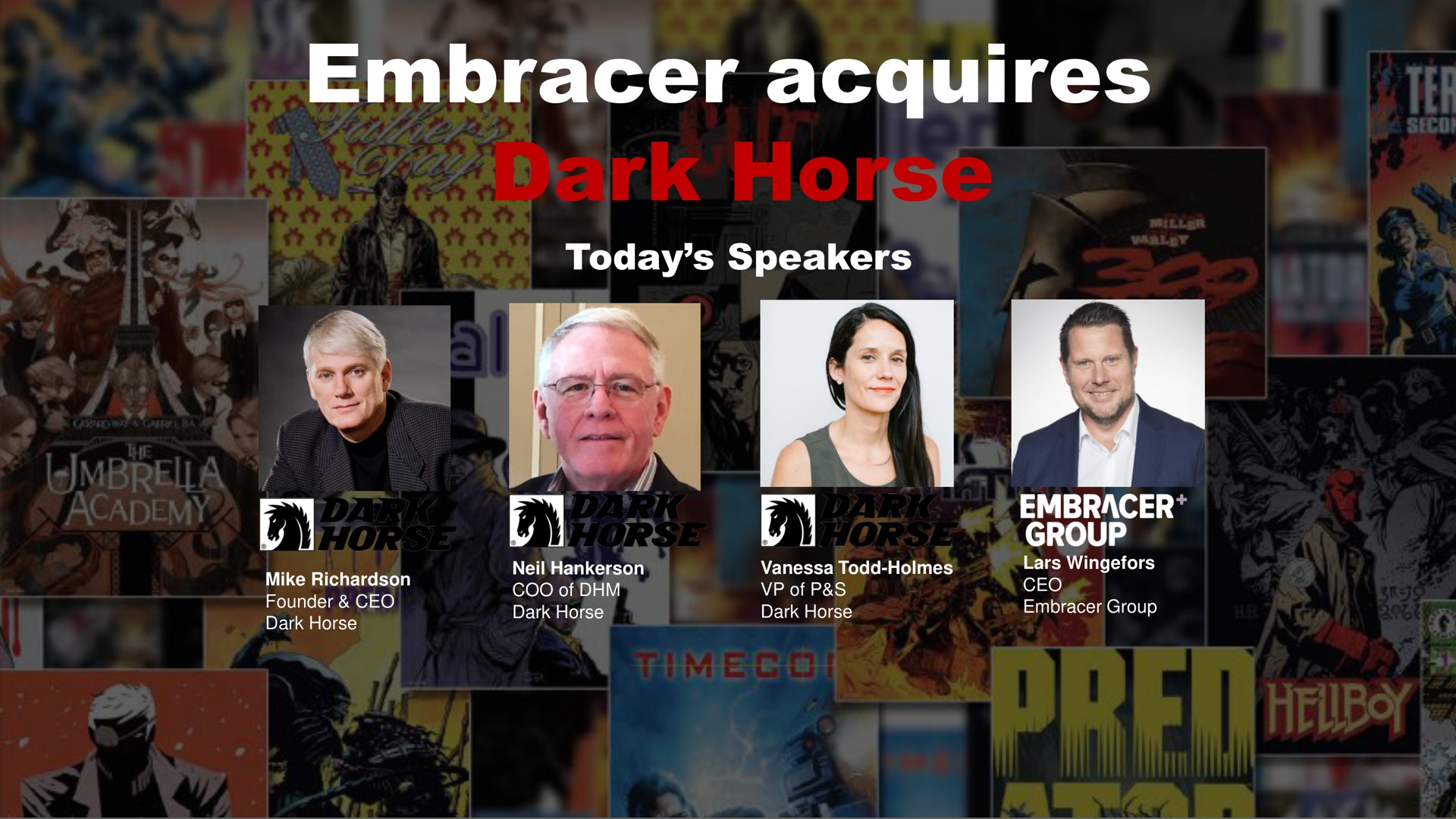 embracer acquires dark horse | Embracer Group