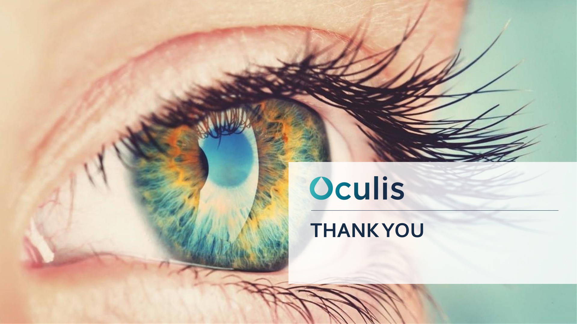 thank you | Oculis