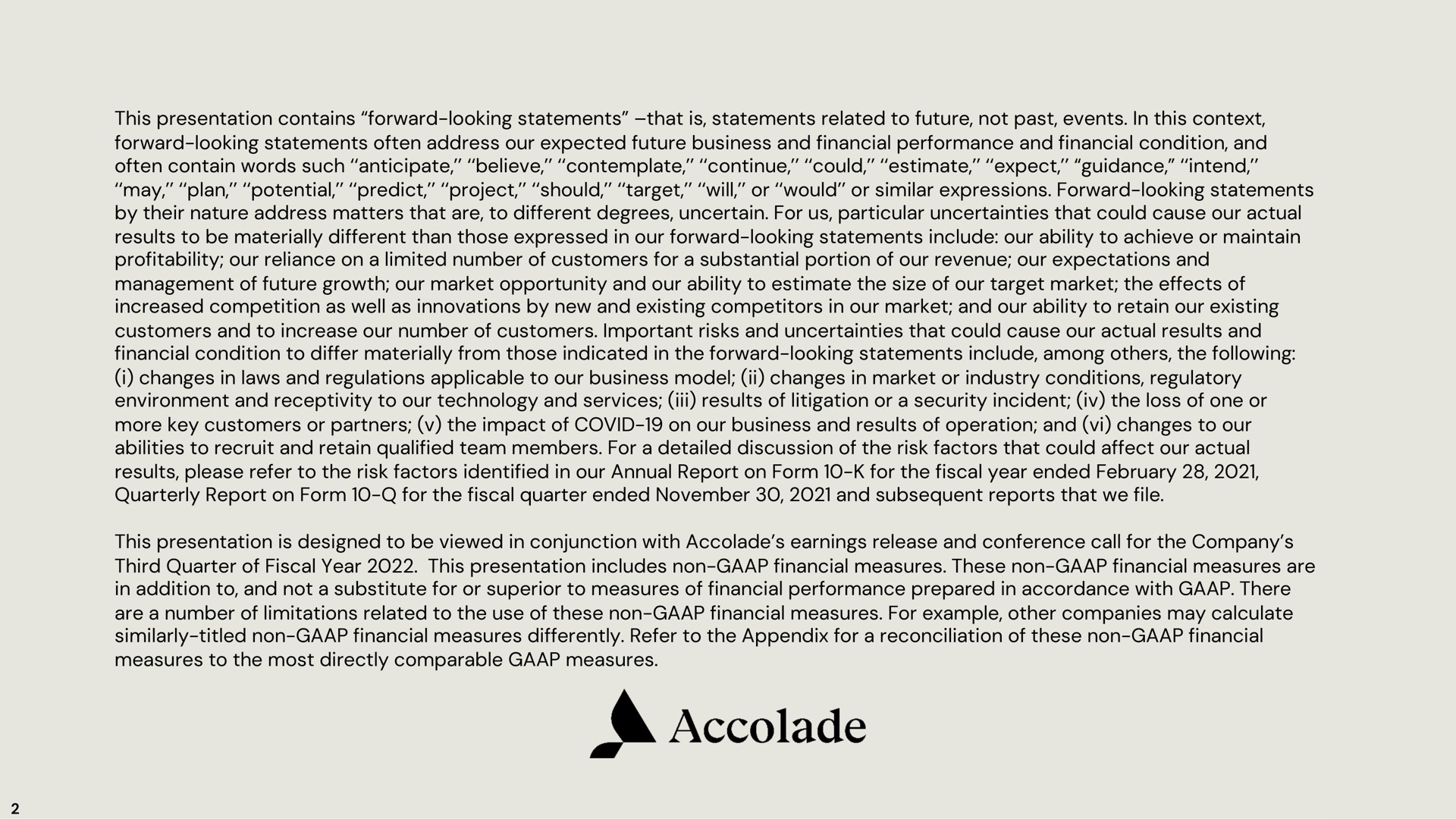  | Accolade