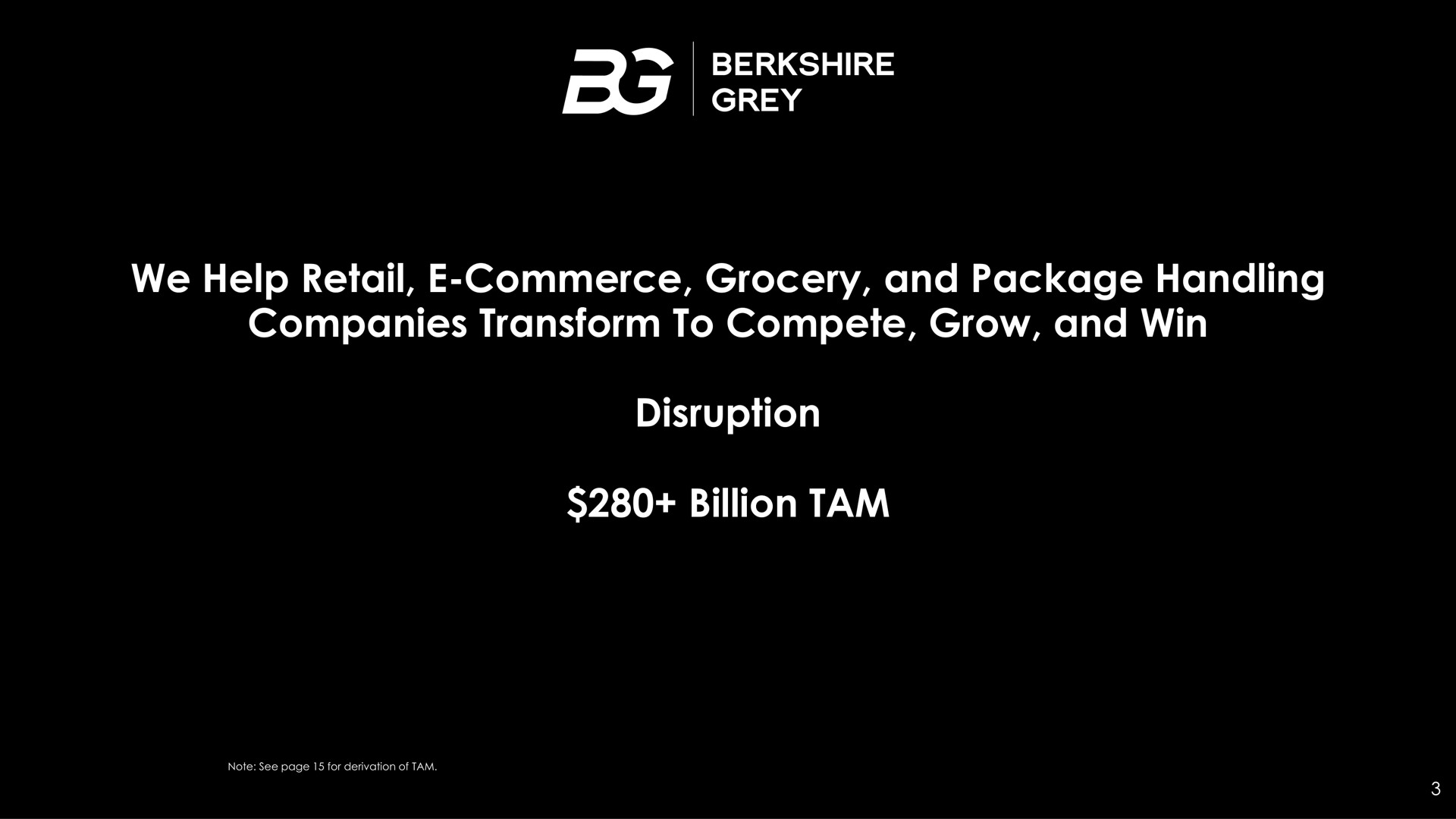 we help retail commerce grocery and package handling companies transform to compete grow and win disruption billion tam grey | Berkshire Grey
