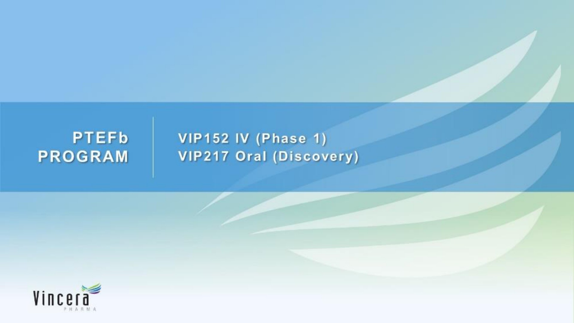 program phase oral discovery | Vincera