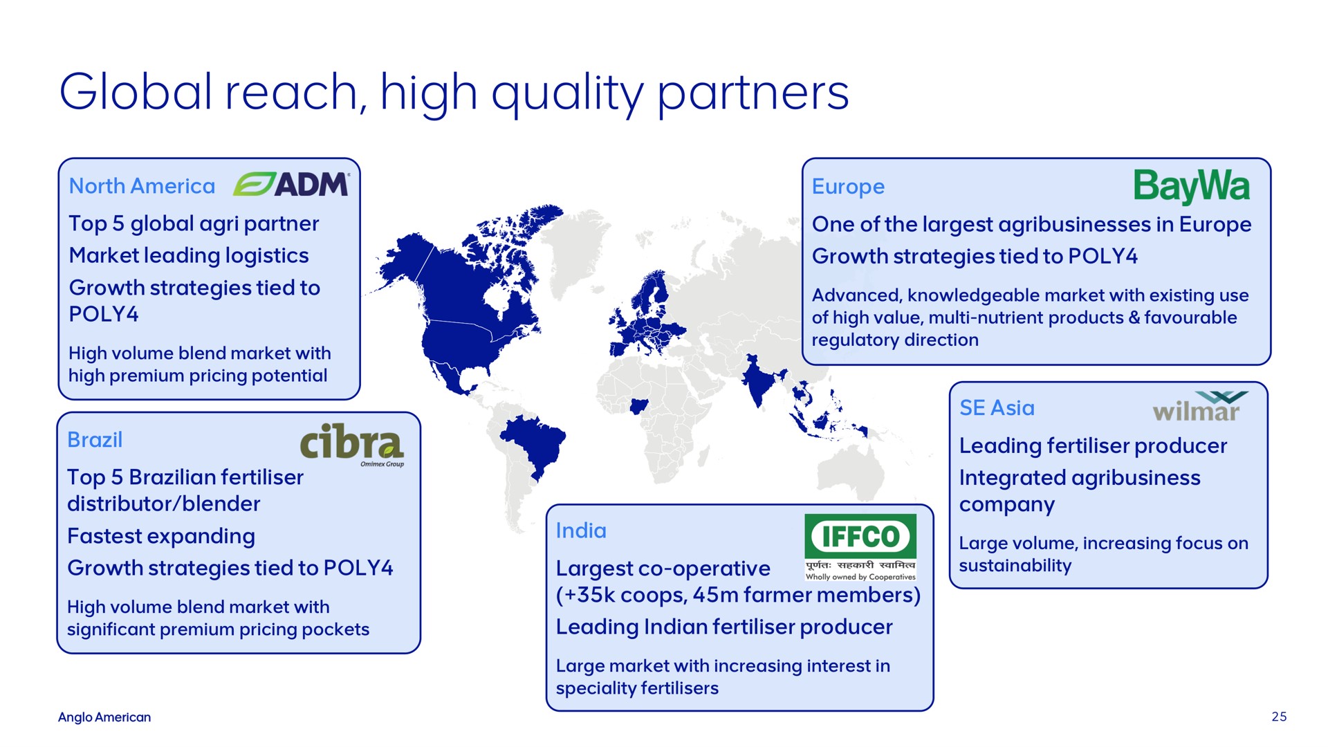global reach high quality partners | AngloAmerican