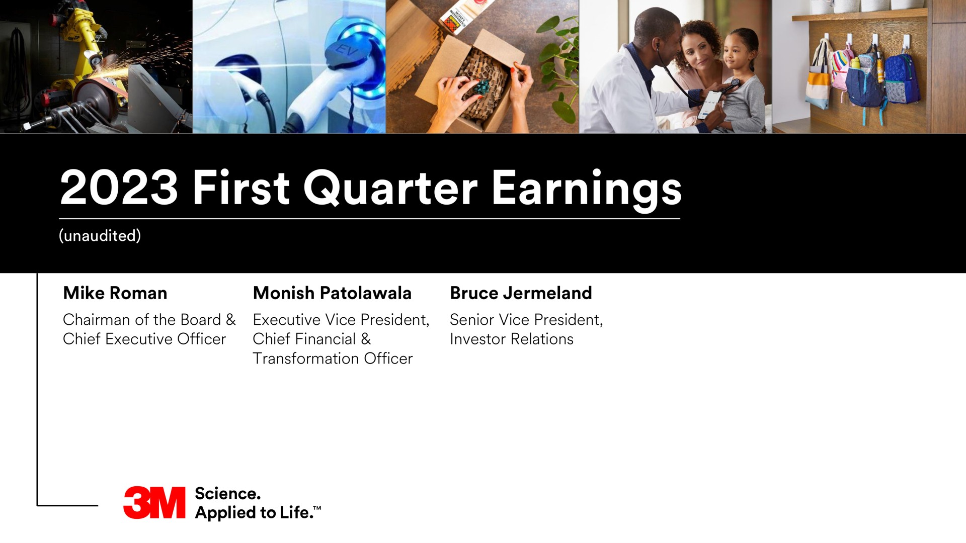 first quarter earnings | 3M