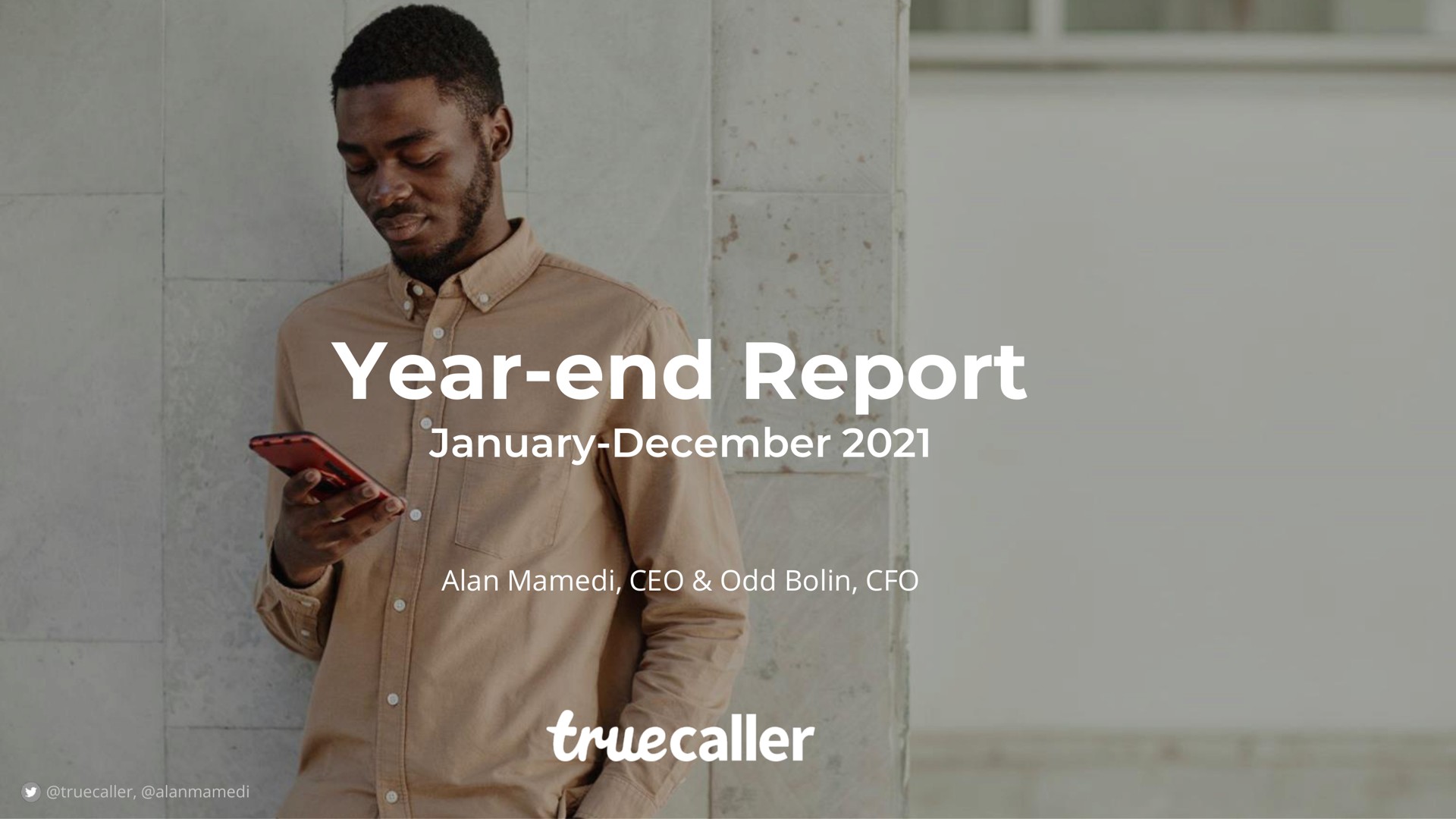 year end report alan odd | Truecaller