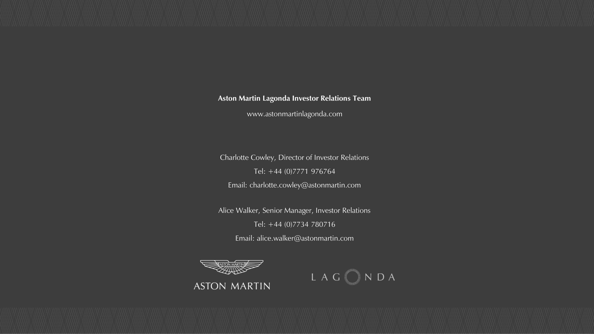  | Aston Martin Lagonda
