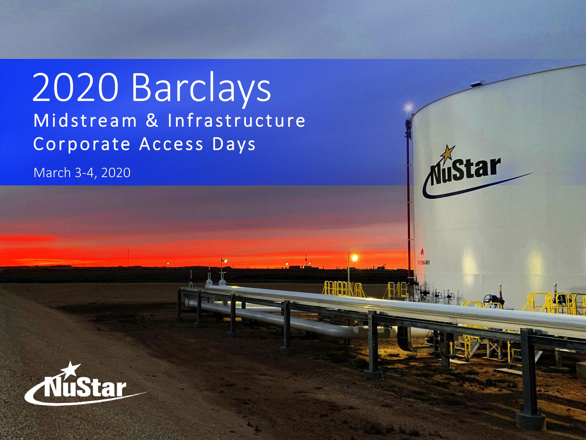 i a i a midstream corporate access days escalate | NuStar Energy
