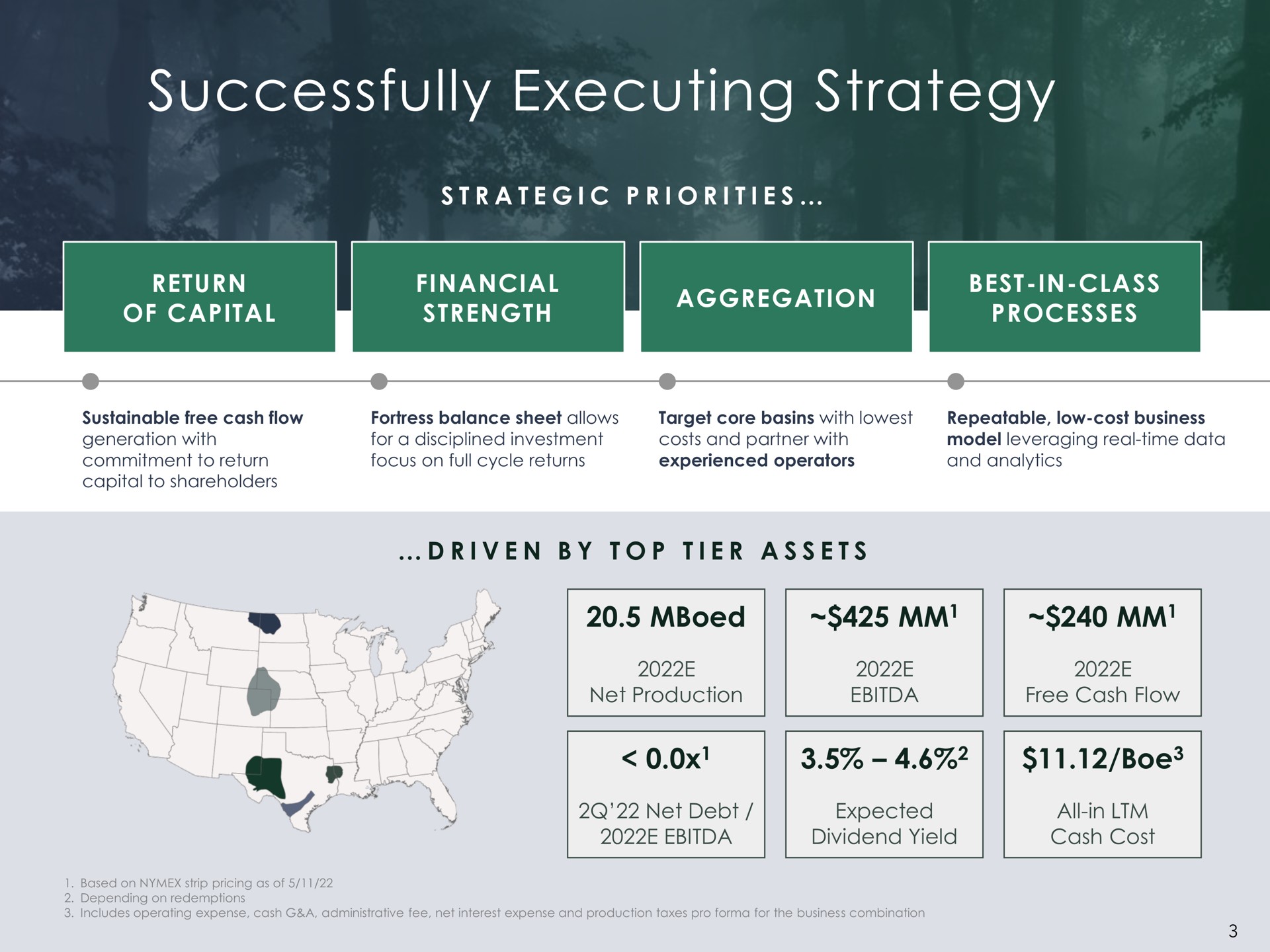 successfully executing strategy be net production net debt expected | Granite Ridge