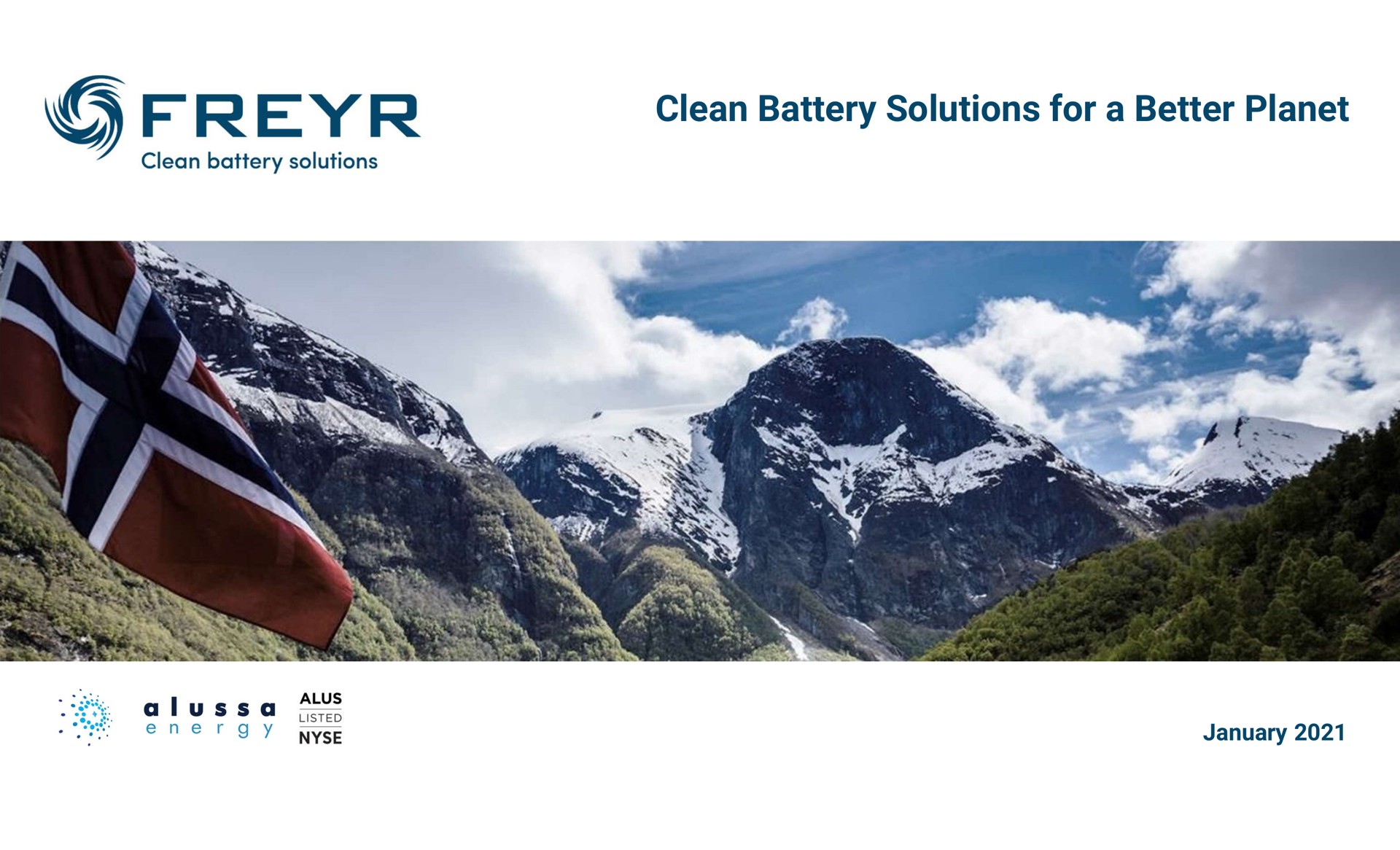 clean battery solutions for a better planet | Freyr