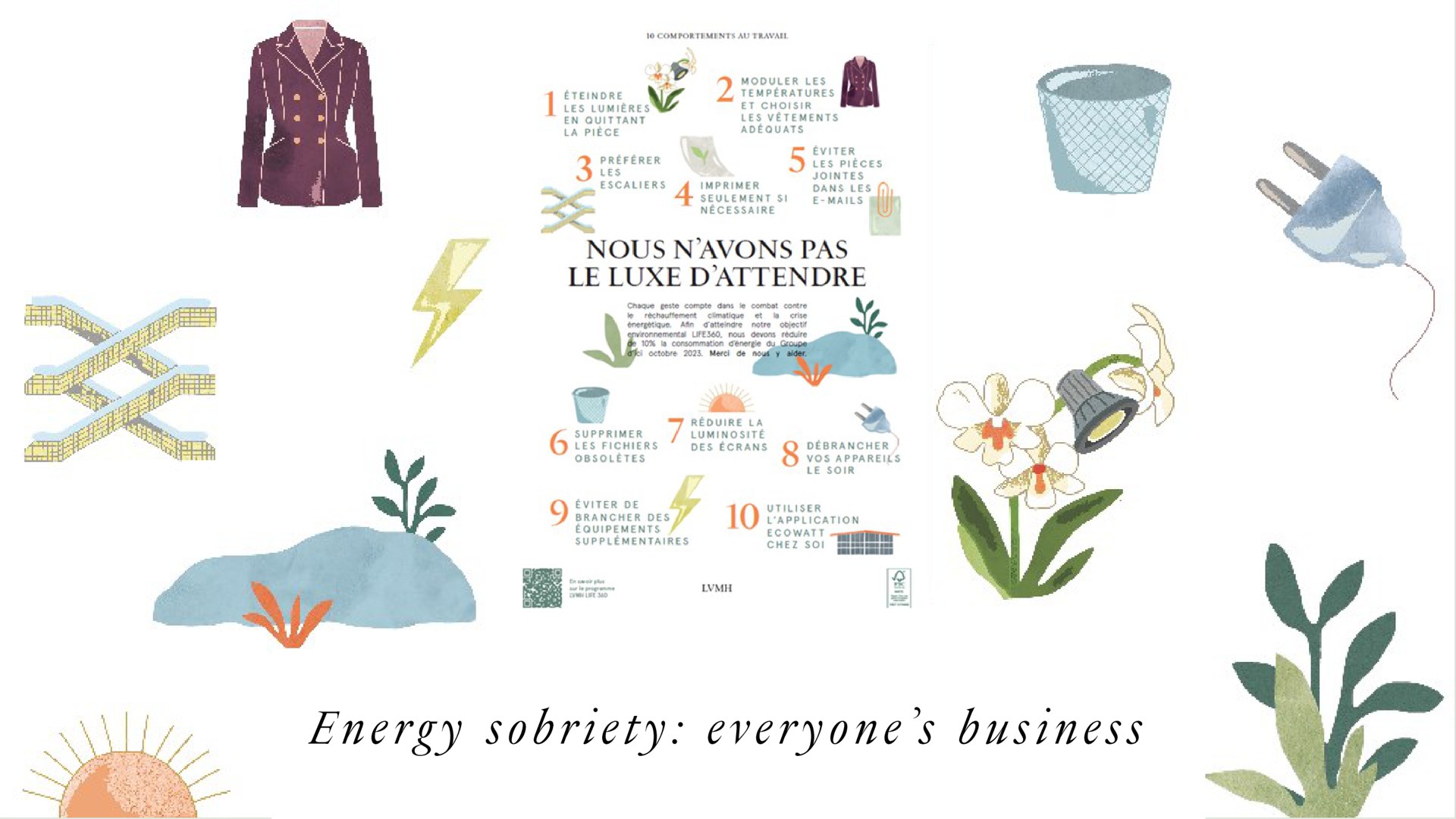 sobriety everyone business | LVMH