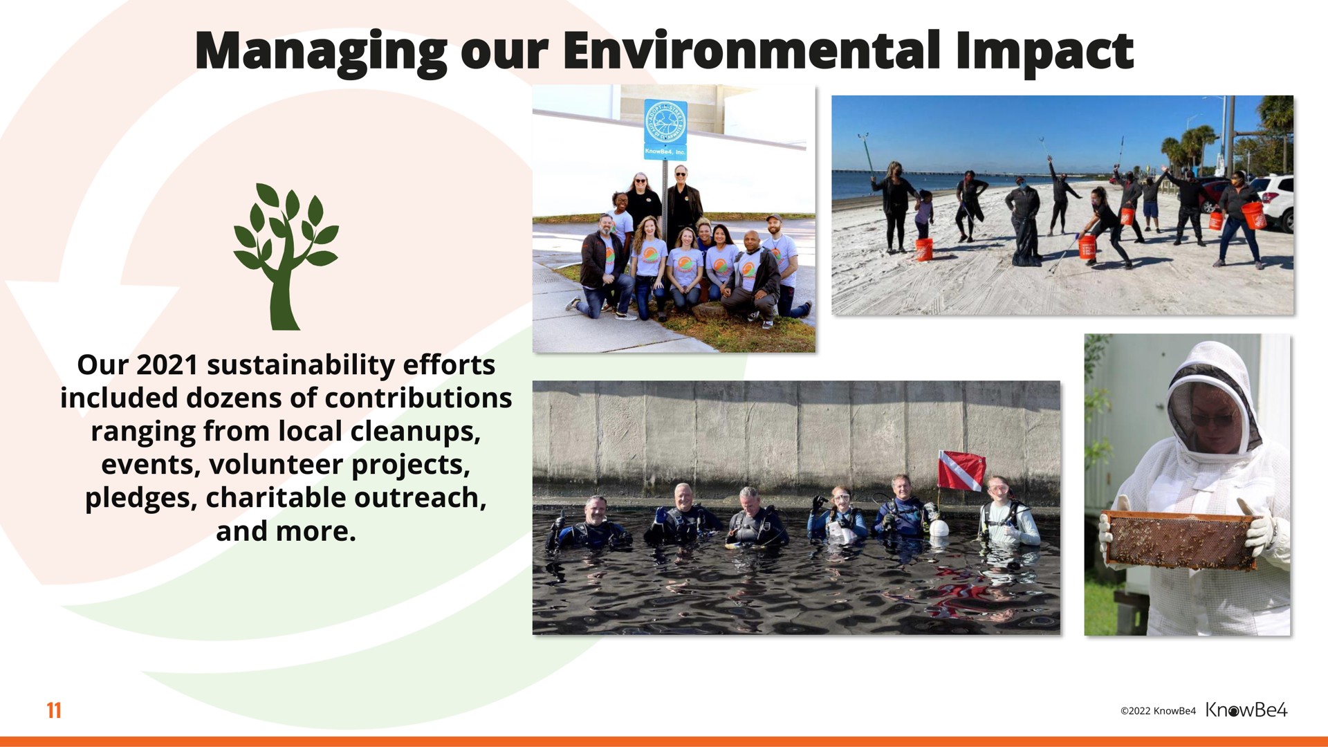 managing our environmental impact | KnowBe4