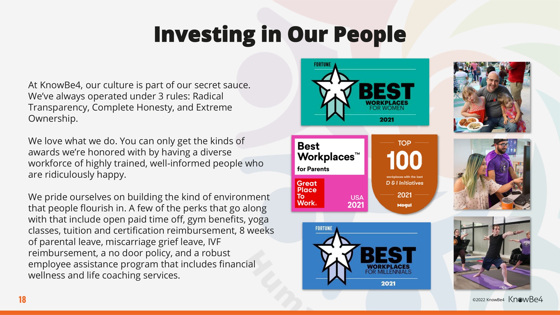 investing in our people | KnowBe4