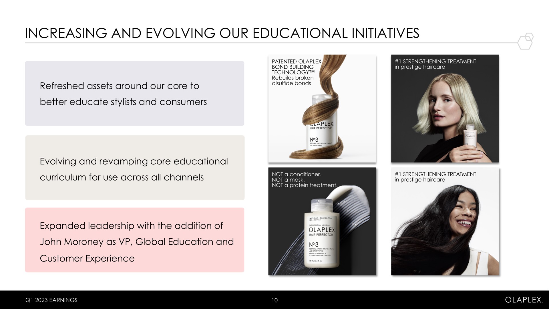 increasing and evolving our educational initiatives | Olaplex
