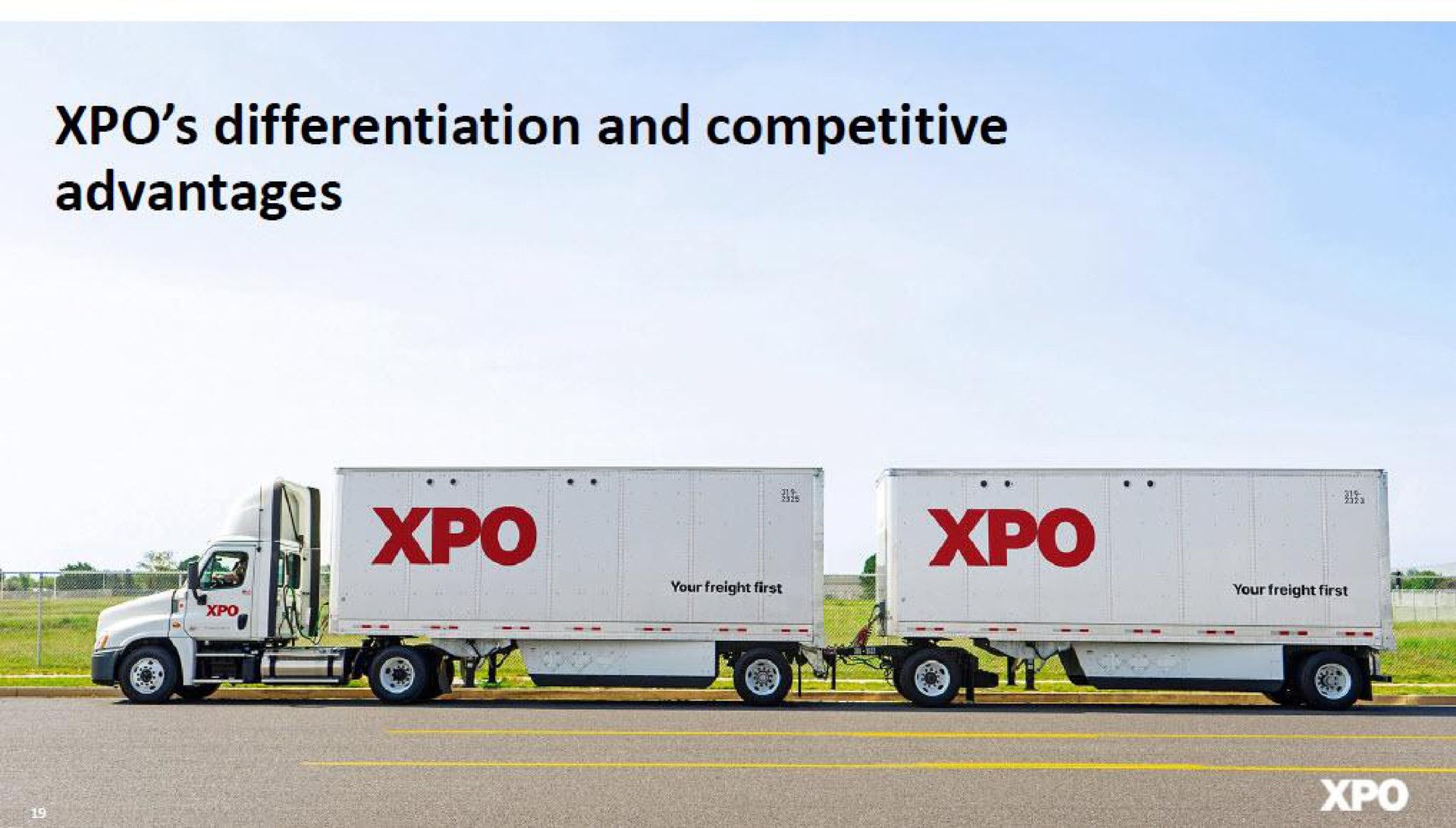 differentiation and competitive advantages | XPO Logistics