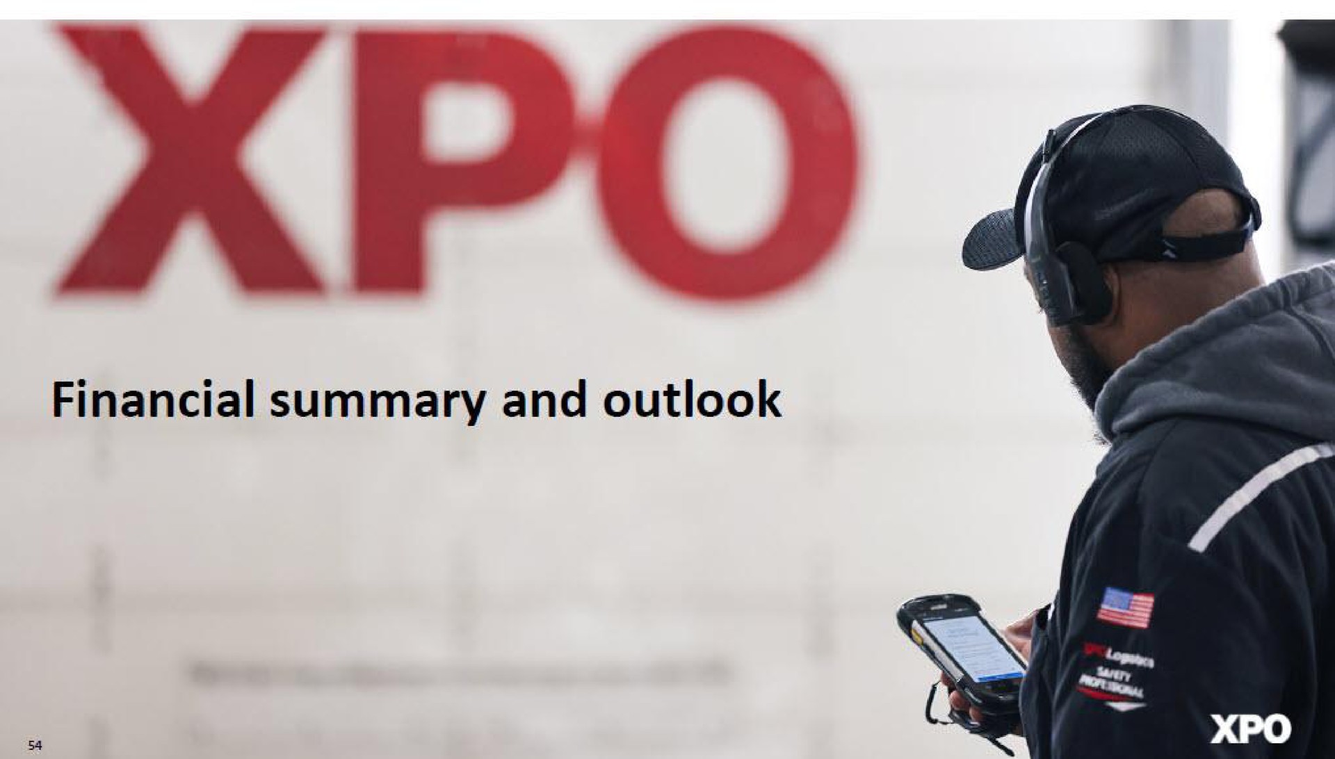financial summary and outlook | XPO Logistics