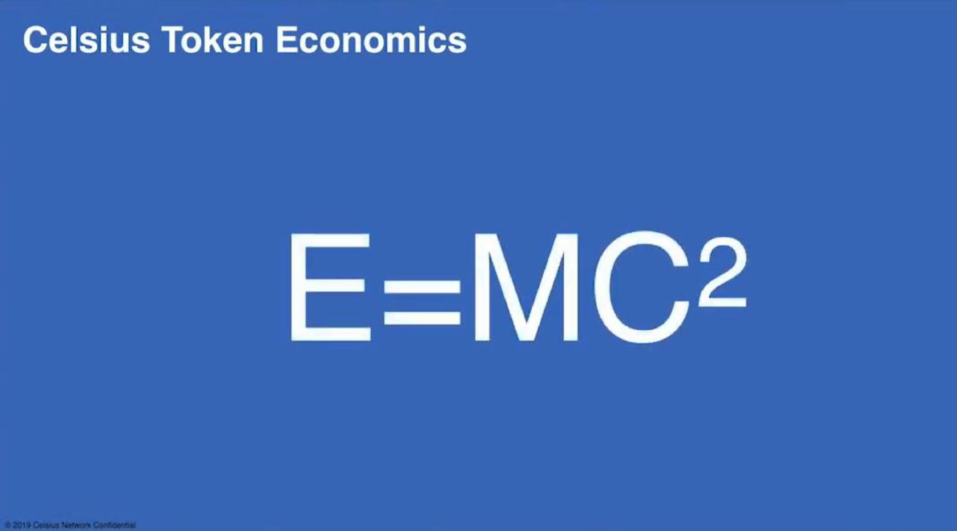 token economics | Celsius Network