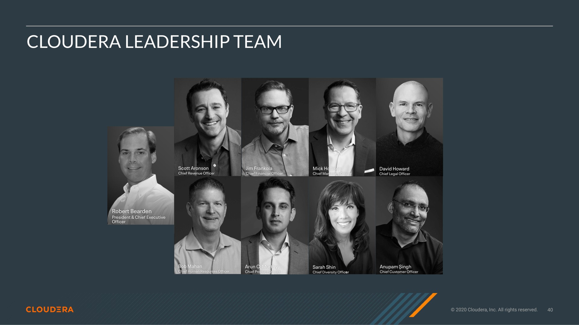 leadership team | Cloudera