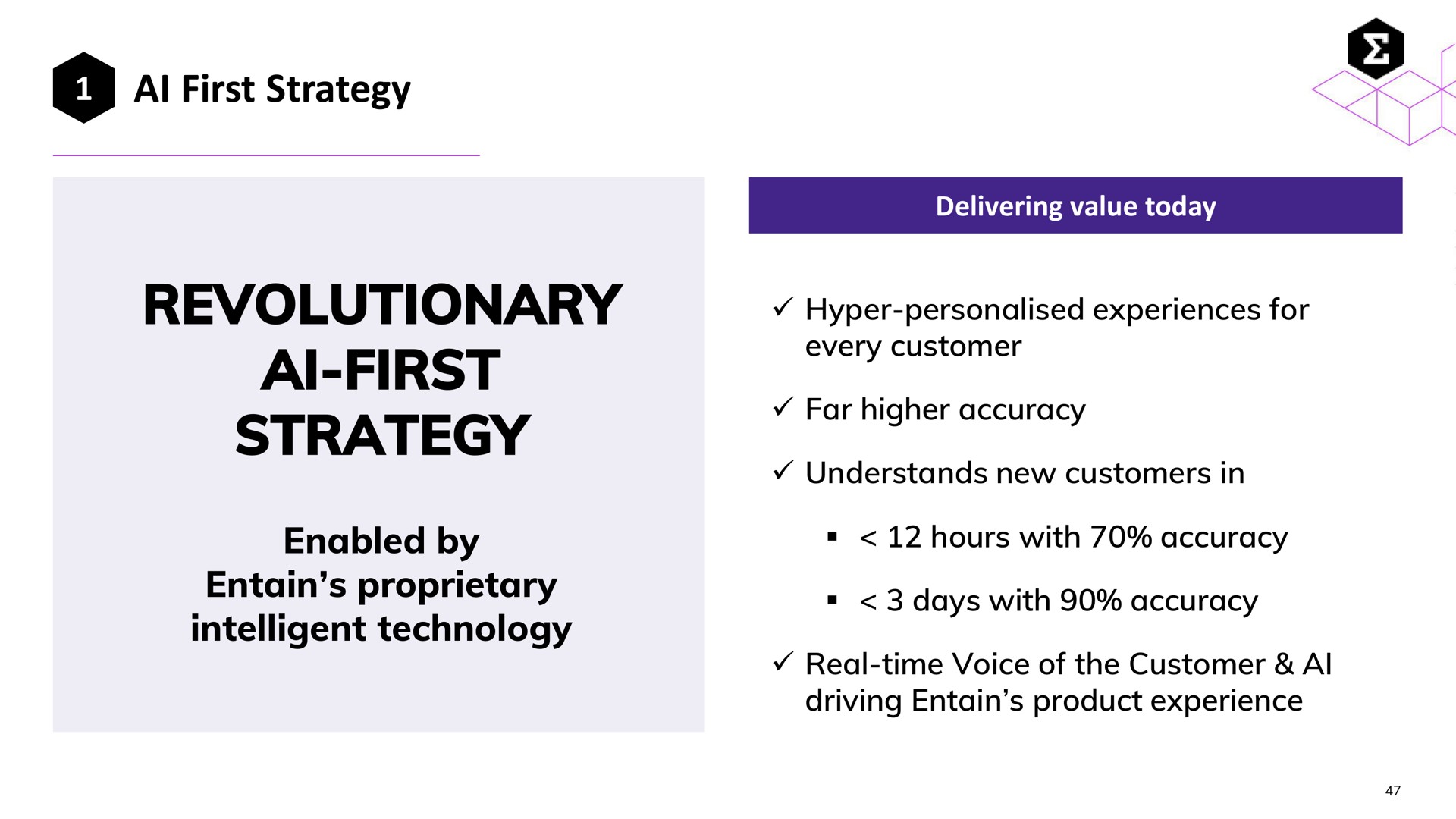 first strategy revolutionary first strategy | Entain Group