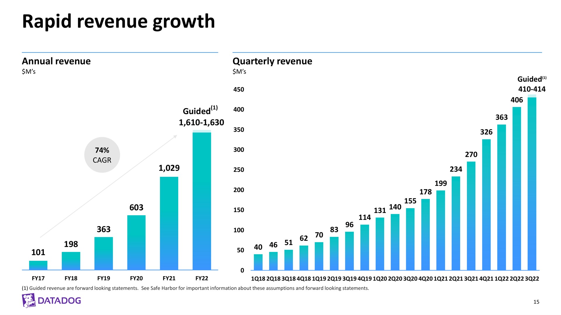 rapid revenue growth | Datadog