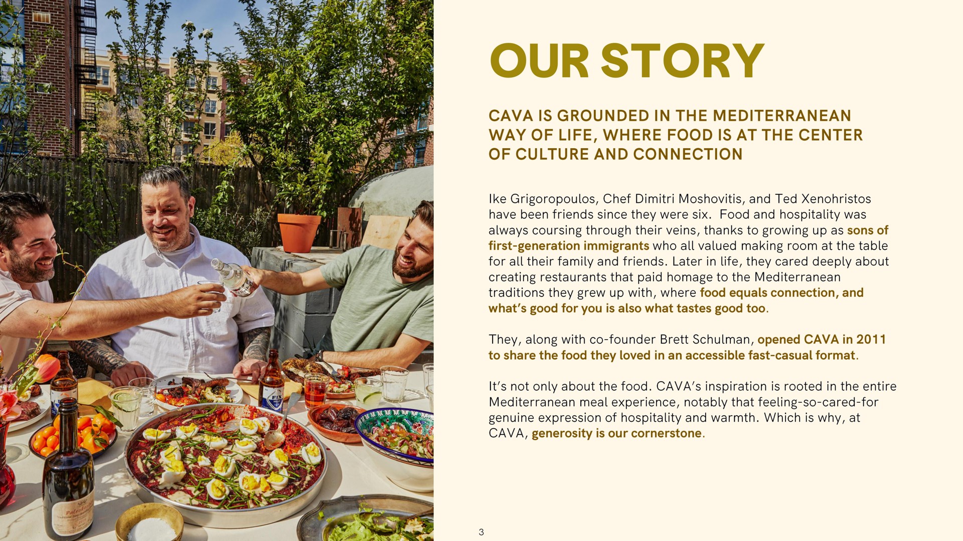 our story | CAVA