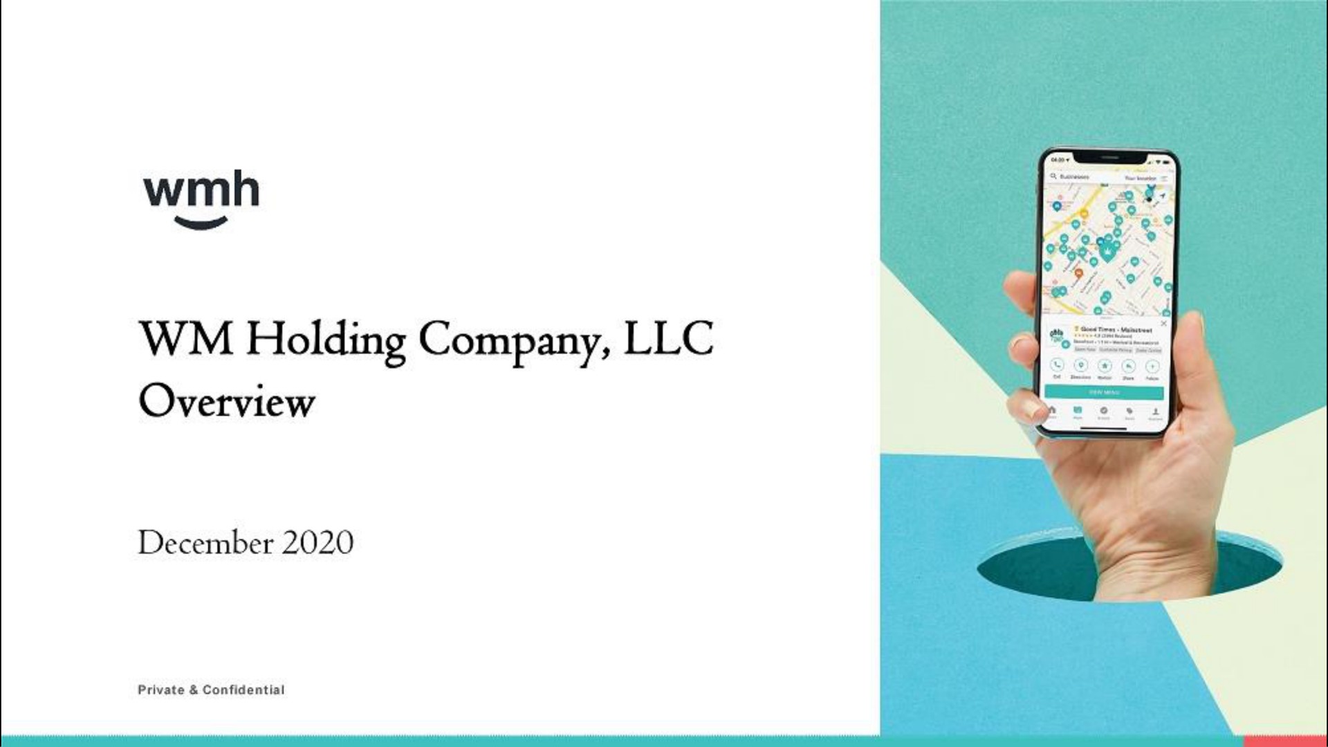 holding company overview | WM Holding