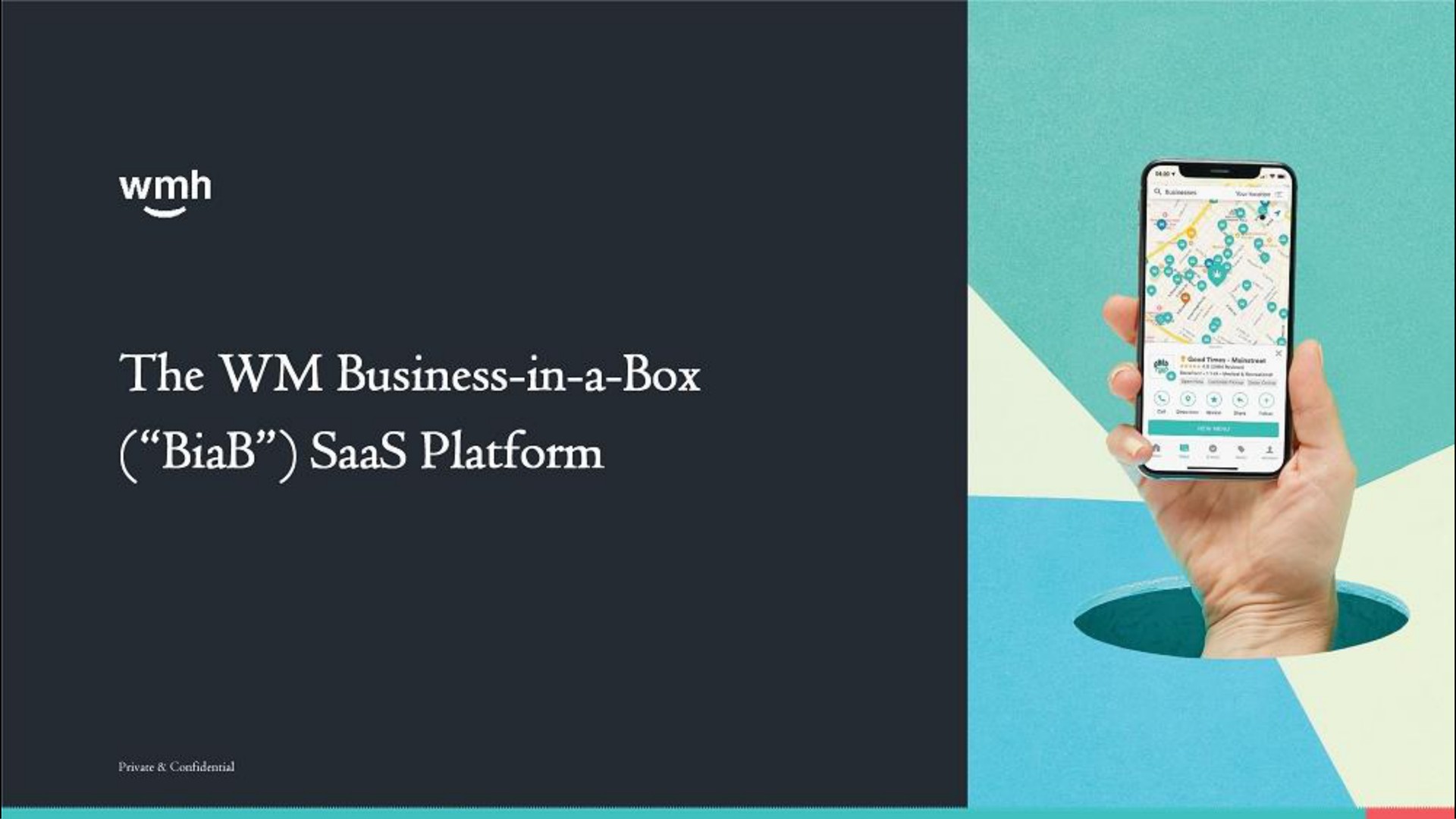 the business in a box platform | WM Holding