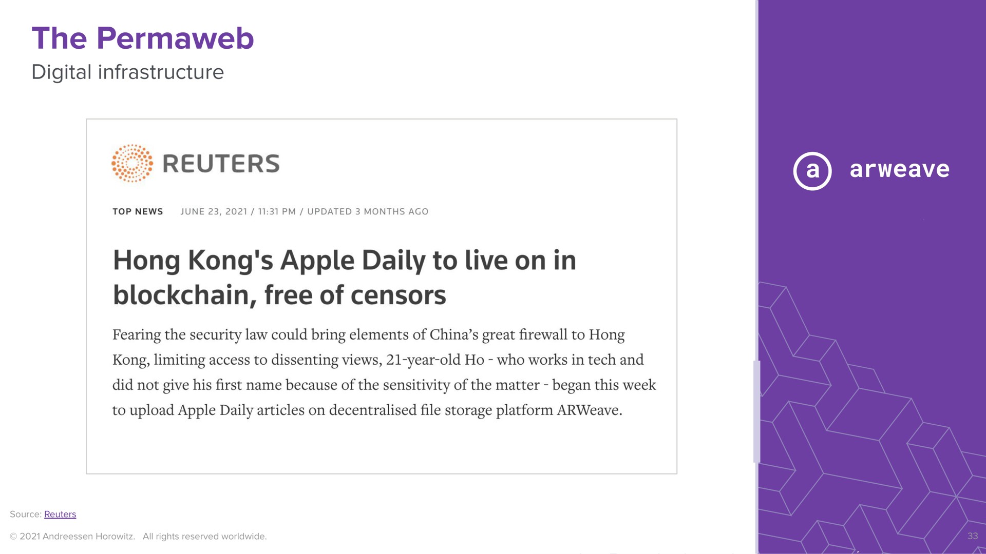 the hong apple daily to live on in free of censors | a16z
