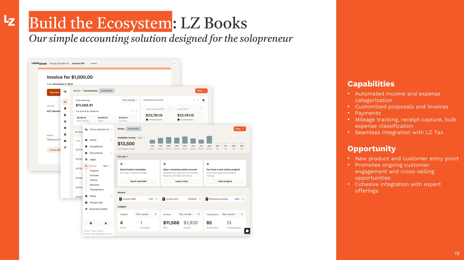 build the ecosystem books | LegalZoom.com