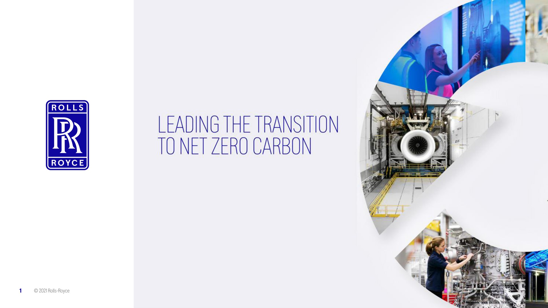 leading the transition to net zero carbon | Rolls-Royce Holdings