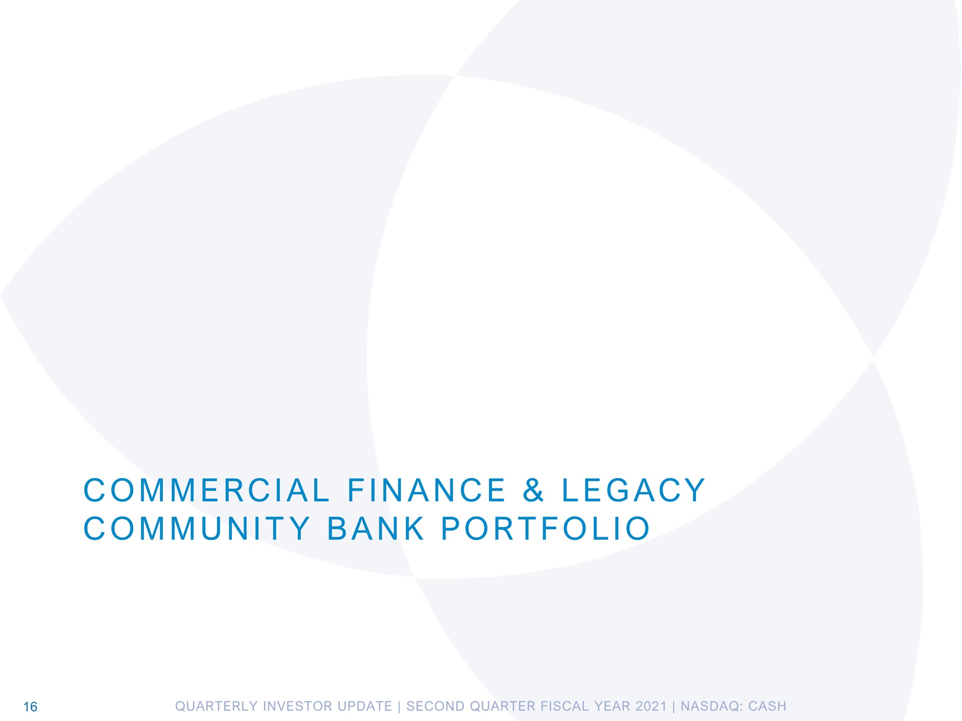 i a i a a i a i commercial finance legacy community bank portfolio | Pathward Financial