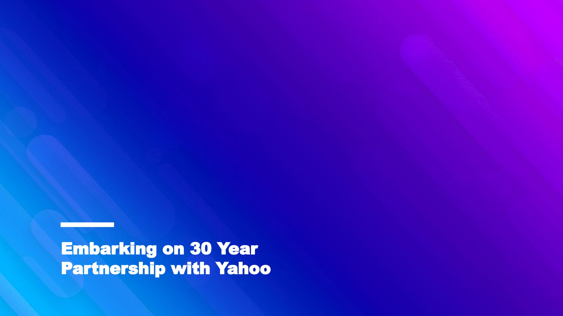 on year with yahoo | Taboola