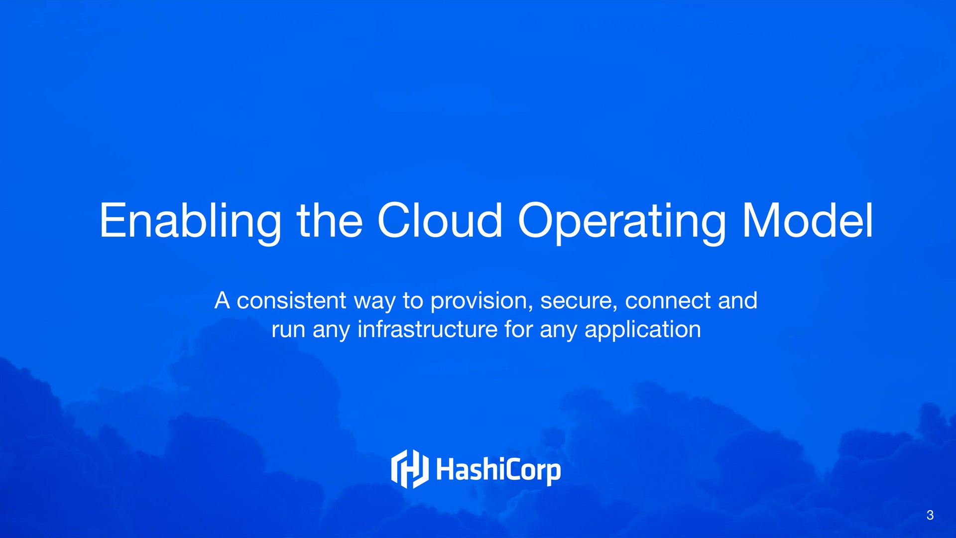 enabling the cloud operating model | HashiCorp