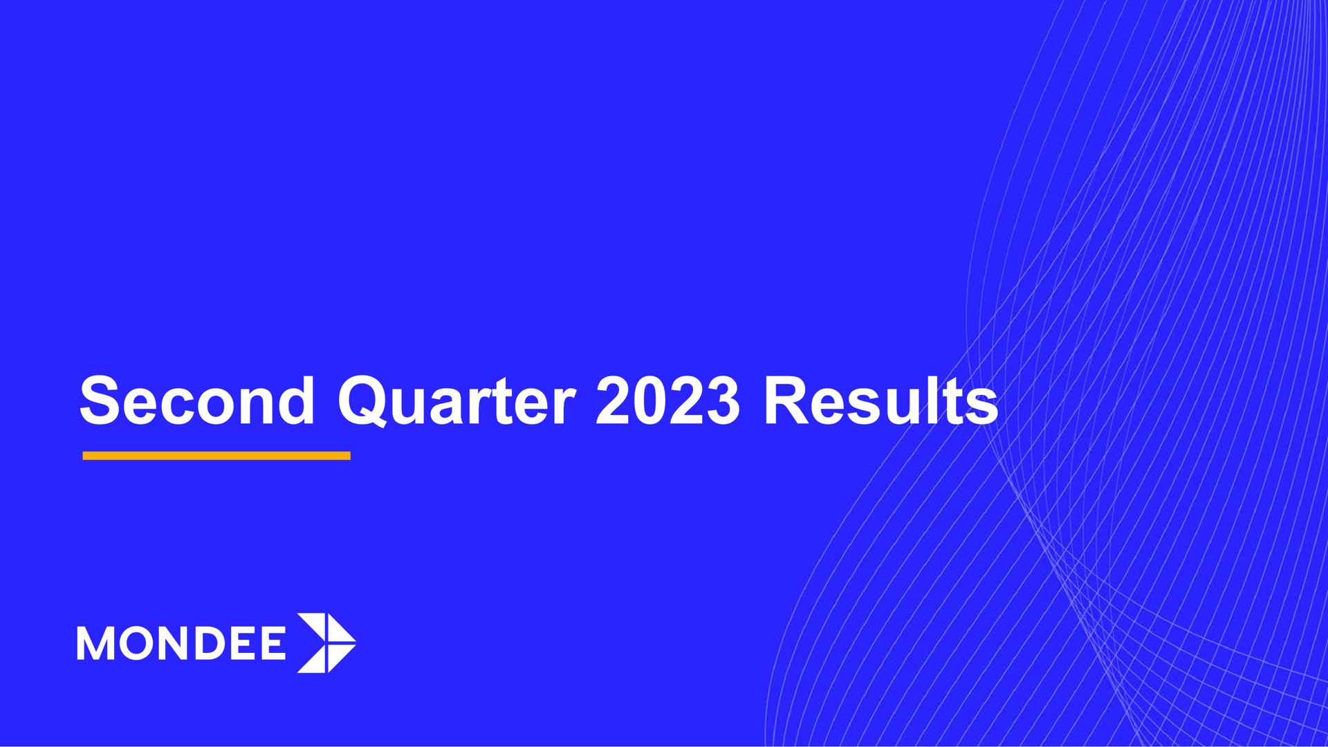 second quarter results | Mondee