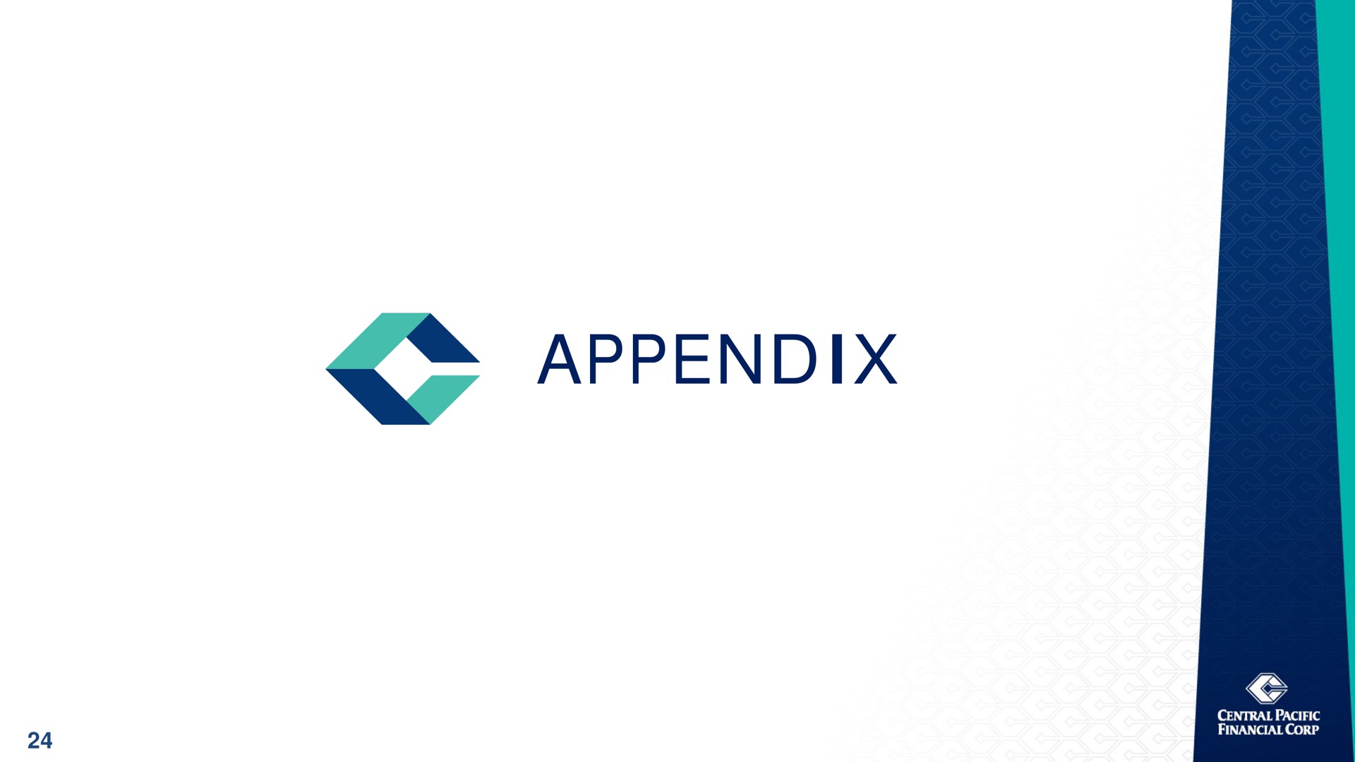 appendix | Central Pacific Financial