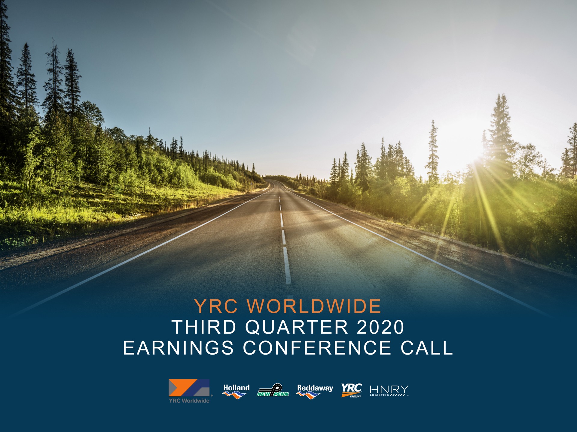 third quarter earnings conference call | Yellow Corporation