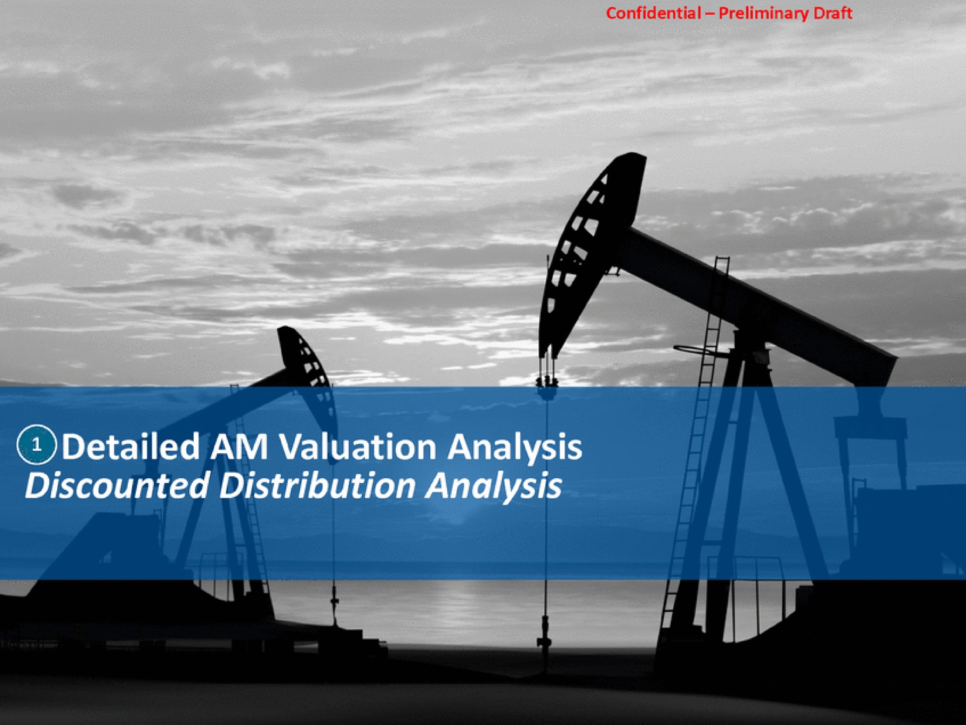 detailed am valuation analysis discounted distribution analysis | Baird