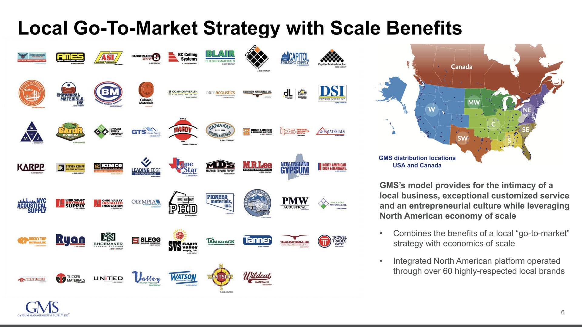 local go to market strategy with scale benefits | GMS