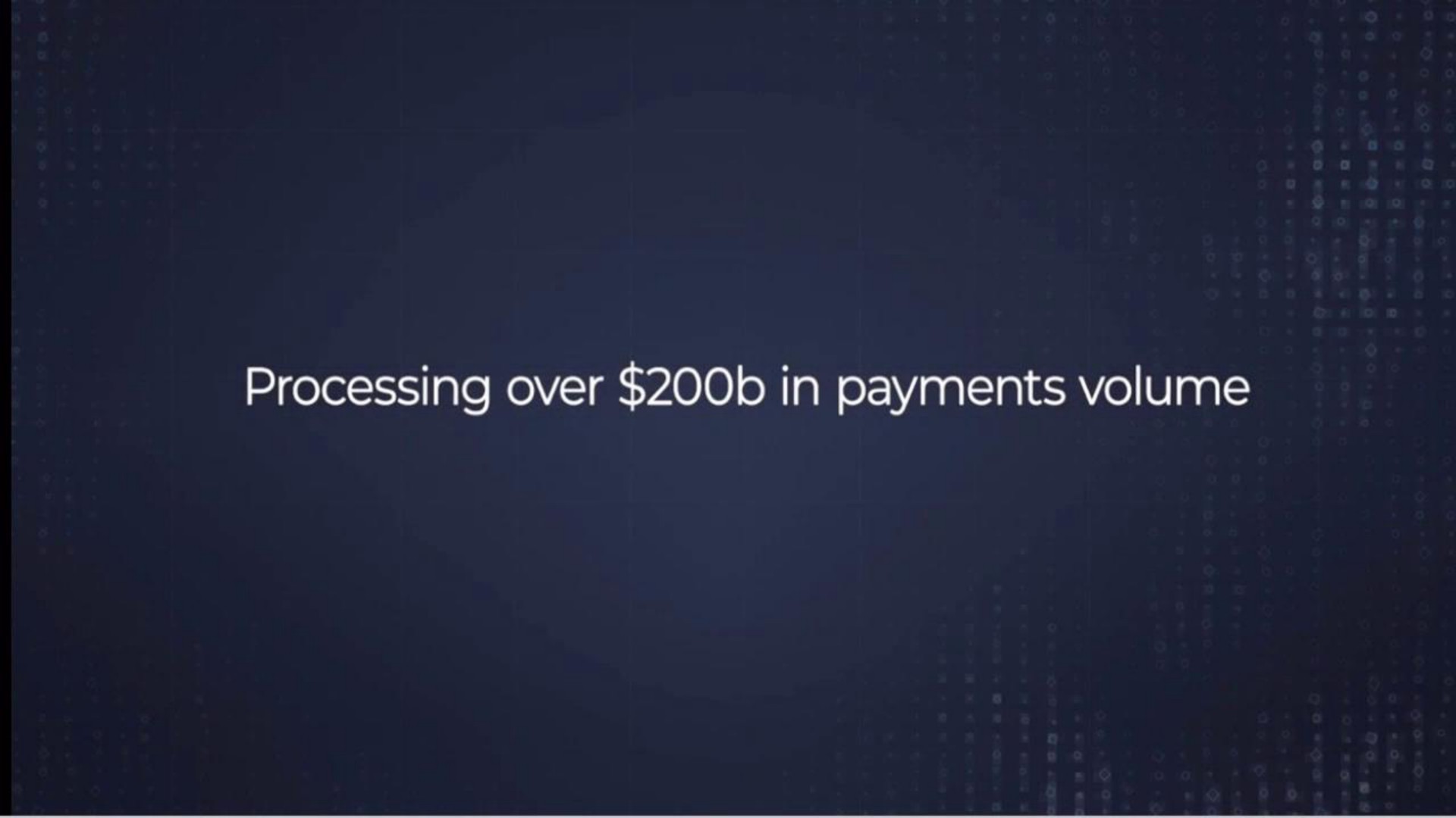 processing over in payments volume | Shift4