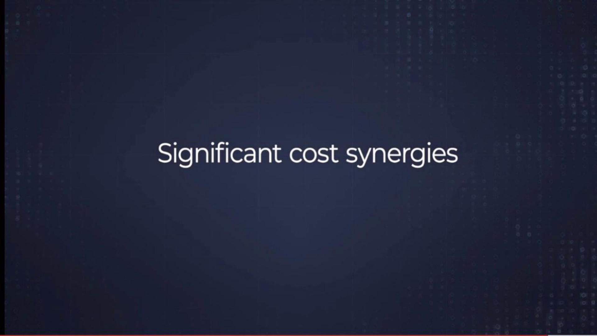 significant cost synergies | Shift4