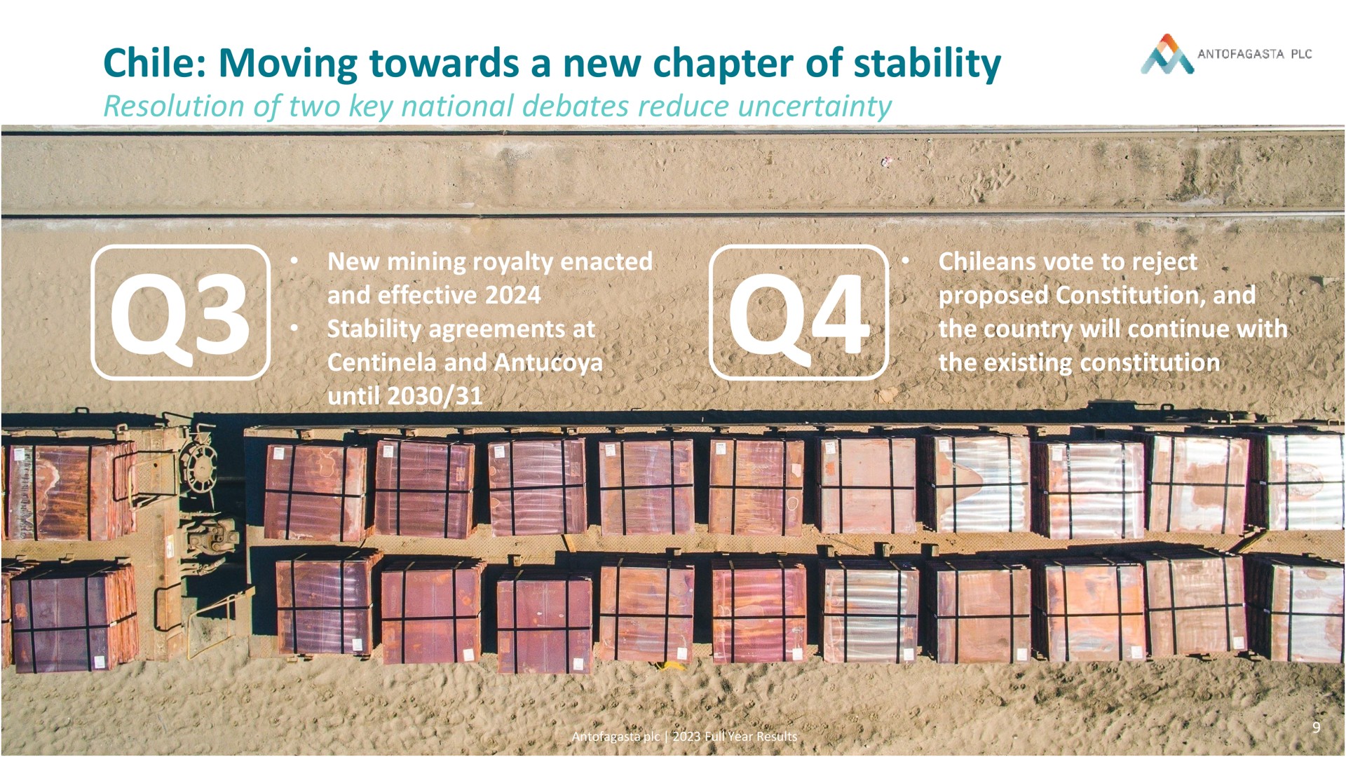 chile moving towards a new chapter of stability | Antofagasta