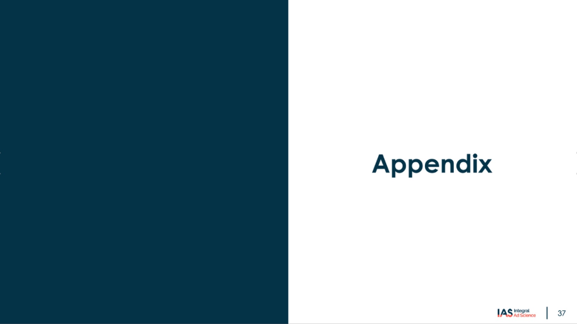 appendix | Integral Ad Science